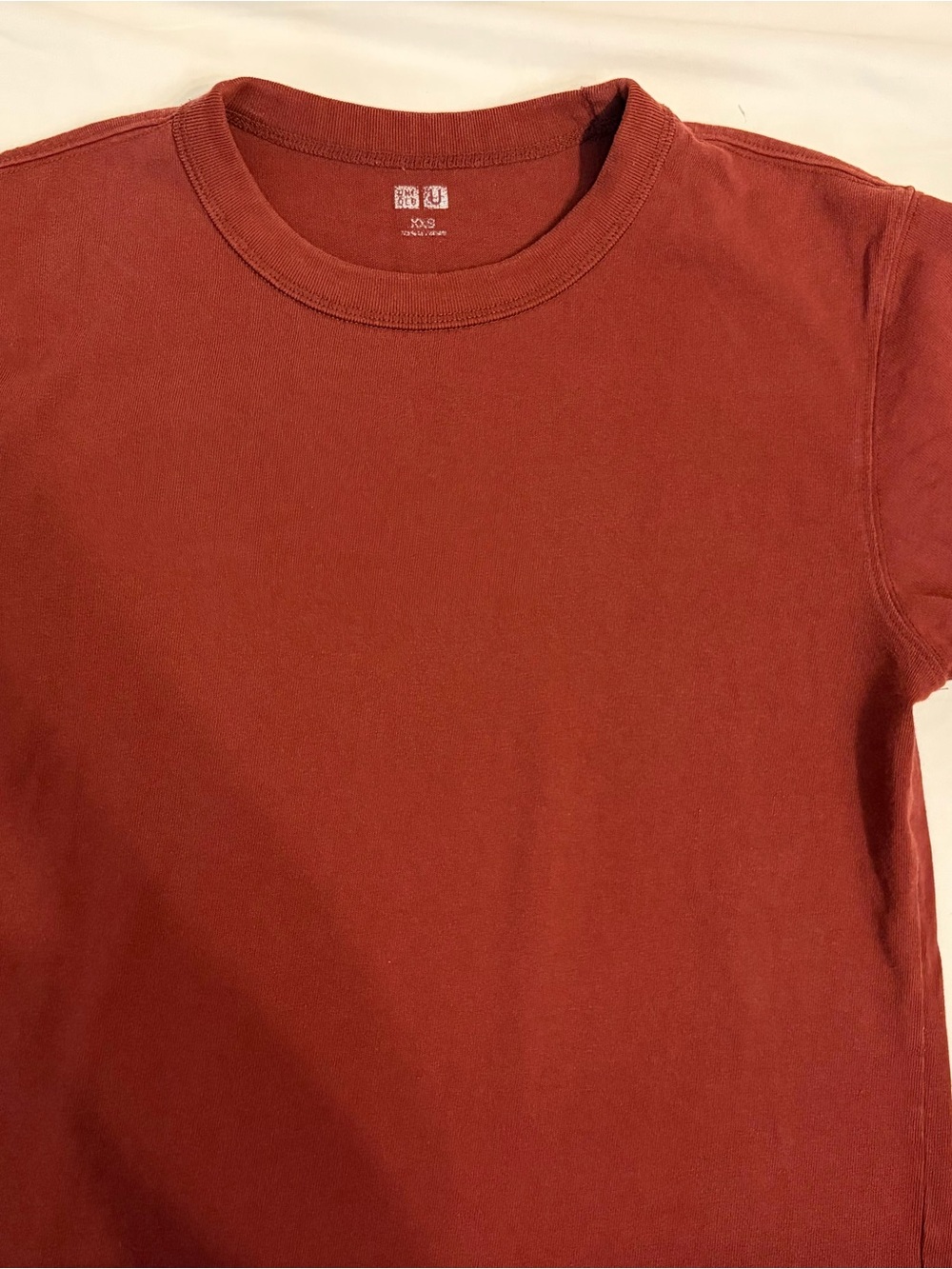 Uniqlo Men’s Short Sleeve Crew Tee - Burnt Orange